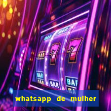 whatsapp de mulher de programa